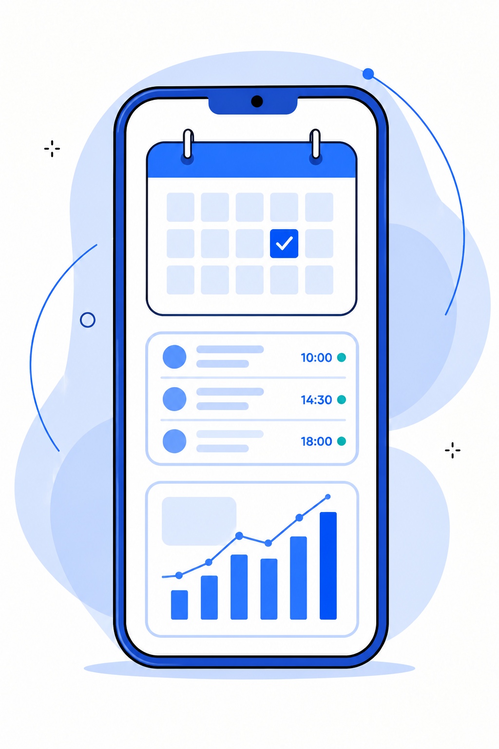 App Smart Agenda no celular