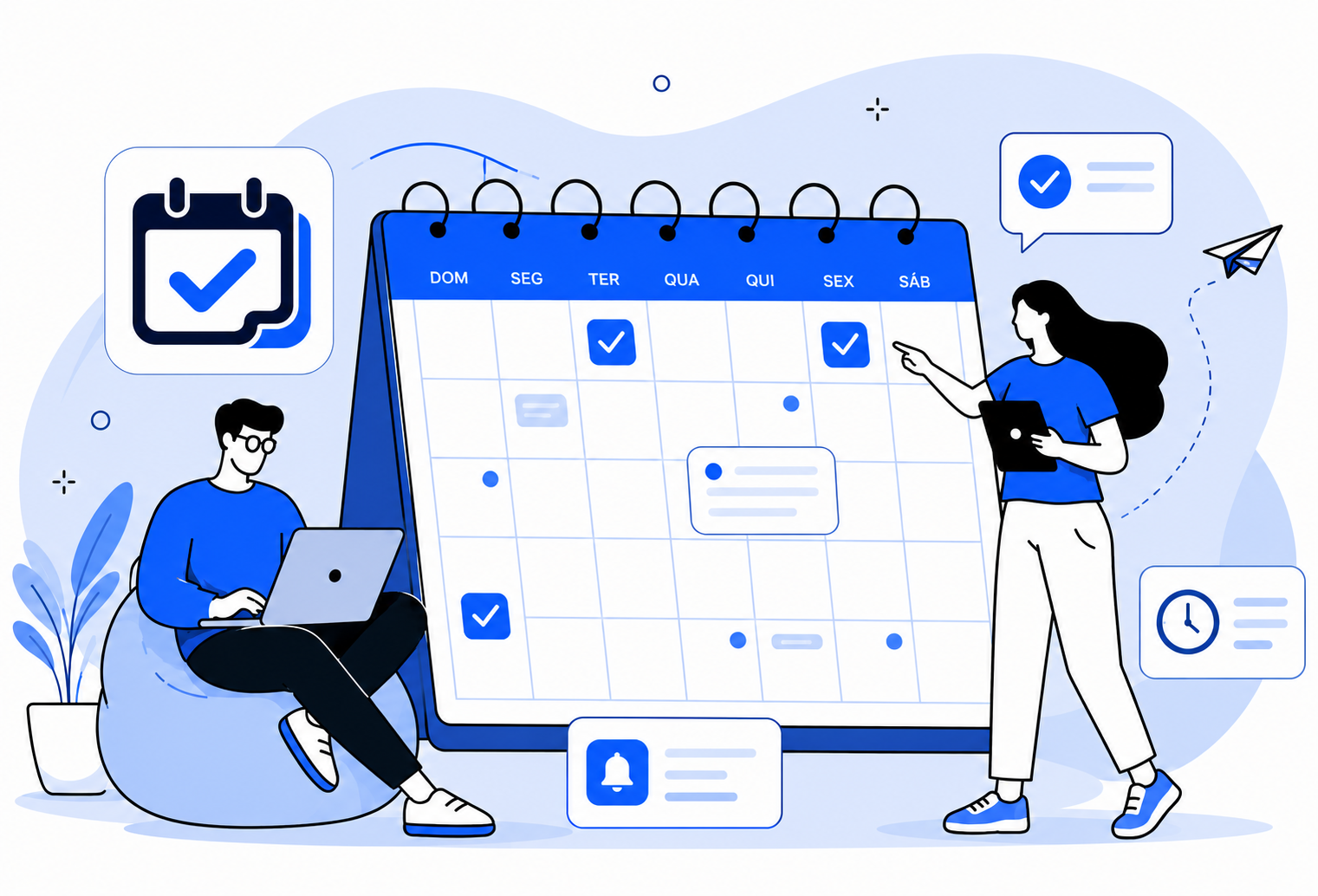 Ilustração Smart Agenda